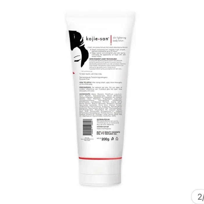 Lait de corps Éclaircissant Kojie San Skin