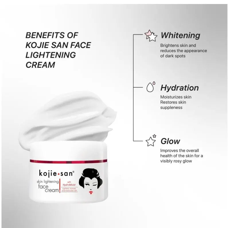 Kojie San Crème visage Éclaircissante
